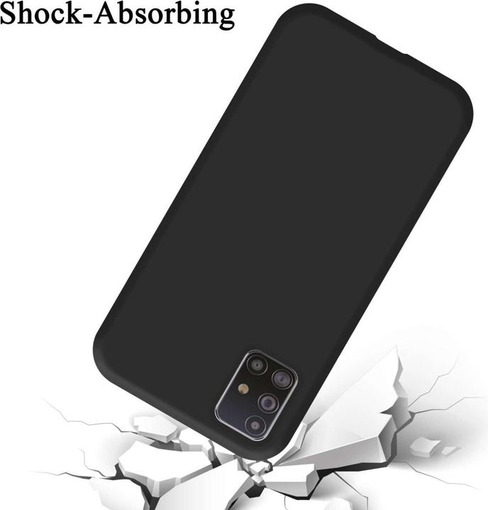 Actual product image Cadorabo Bumper Case for Samsung Galaxy M31s TPU Liquid Silicone Cover for Samsung Galaxy M31s (Samsung Galaxy M31s)