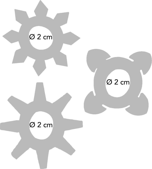 Actual product image ToyJoy Tickle C-Rings
