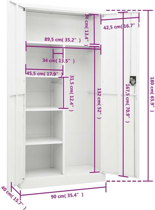 Produktbild VidaXL Piama (90 x 40 x 180 cm)