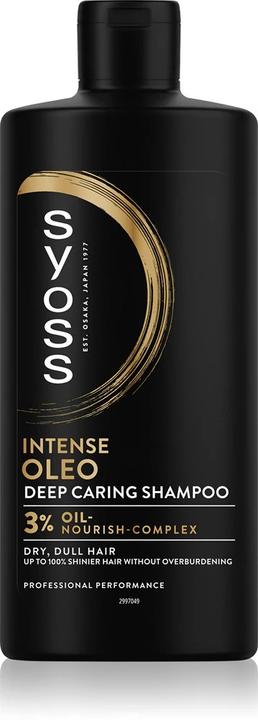Immagine prodotto Syoss Oleo Shampoo Intenso per Capelli Secchi e Spenti per Ridare Lucentezza e Morbidezza 440Ml (Shampoo liquido, 440 ml)