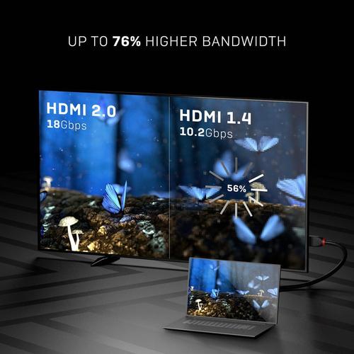 Immagine prodotto Lindy HDMI (Typ A) — HDMI (Typ A) (0.50 m, HDMI, 2.0)