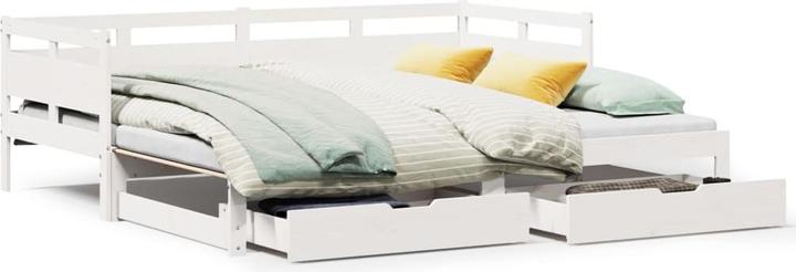 Produktbild vidaXL ausziehbares Tagesbett