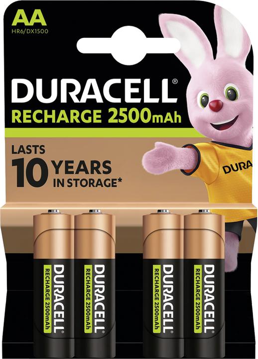 Immagine prodotto Duracell Recharge Ultra (4 pz., AA, 2500 mAh)
