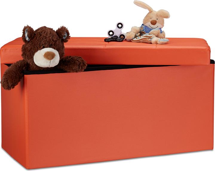 Actual product image Relaxdays Bench storage space (76 cm)