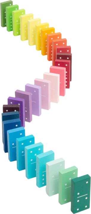 Actual product image BLOCK DESIGN Farbige Dominosteine