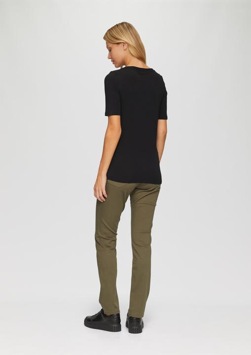 Produktbild S.Oliver T-Shirt T-Shirt mit Frontprint im Slim Fit (36)