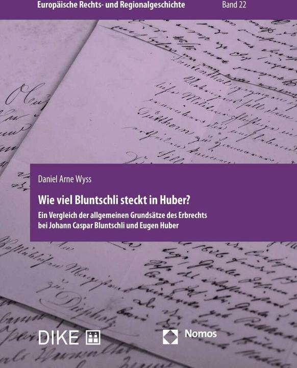 Immagine prodotto DiKE Wie viel Bluntschli steckt in Huber? (Tedesco, Daniel Arne Wyss, 2018)