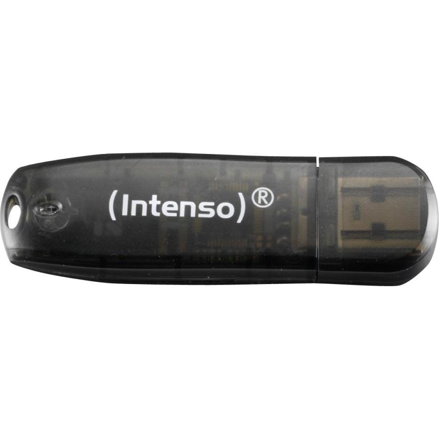 Intenso Rainbow Line Chiavetta USB 16Gb (16 GB, USB-A), Chiavetta USB, Nero