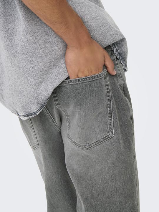 Image du produit Only & Sons ONSYOKE Taille moyenne Réduction Jeans Relaxed Fit Jeans (W29/L30)