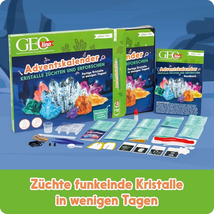 Actual product image Franzis Growing and researching crystals