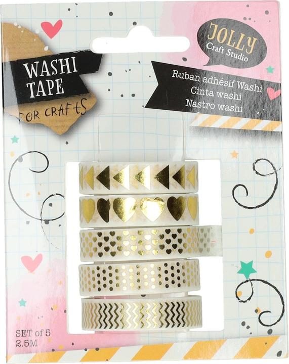 Tape Washi-Papier, 5er-Set