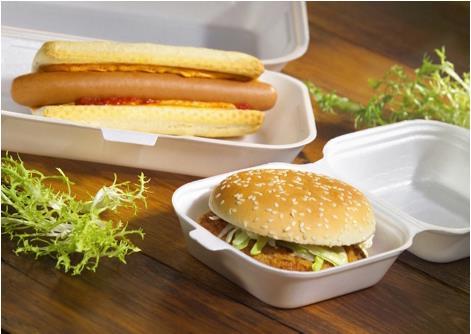 Actual product image Papstar Hamburger-Box (100 x)