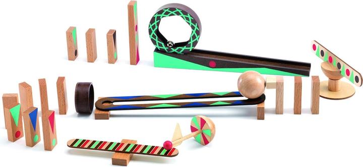 Actual product image Djeco Chain reaction game Zig & Go