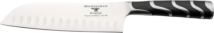 Immagine prodotto Rockingham Forge Coltello Santoku serie 128 con bordo smerlato (17.80 cm)