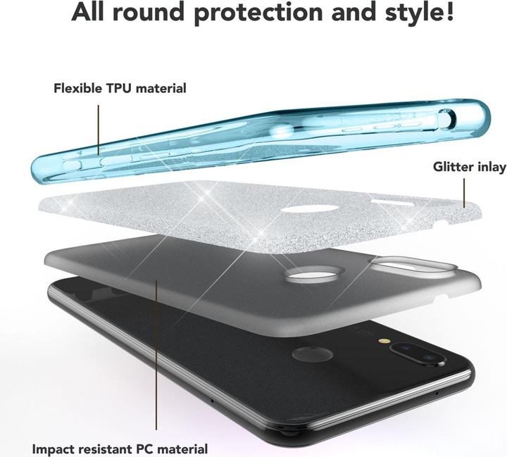 Actual product image Nalia Cell phone case (Huawei P20 Lite)