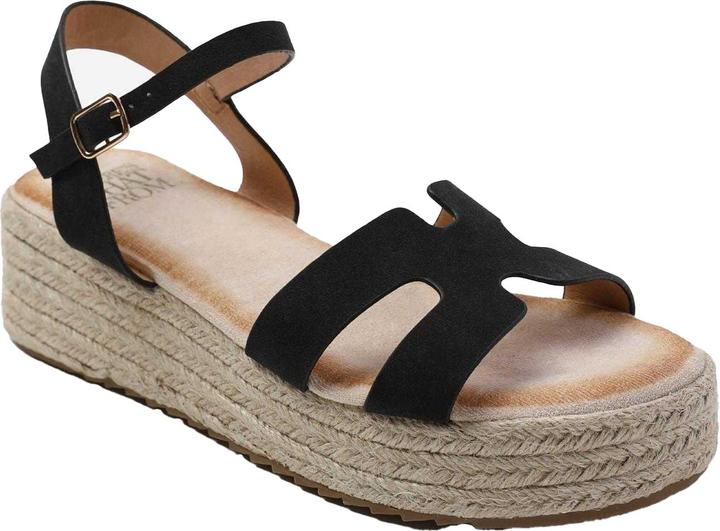 Produktbild Where's That From London Espadrillen Fesselriemen PlattformAbsatz (37)