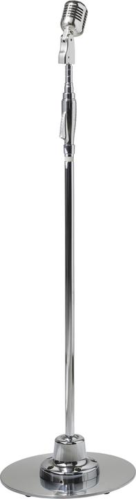 Produktbild Alecto UDM-60 - Retro Microfoon - Klassieke chrome look - Zilver