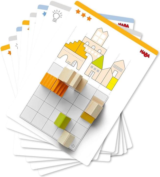 Actual product image Haba Logic builder
