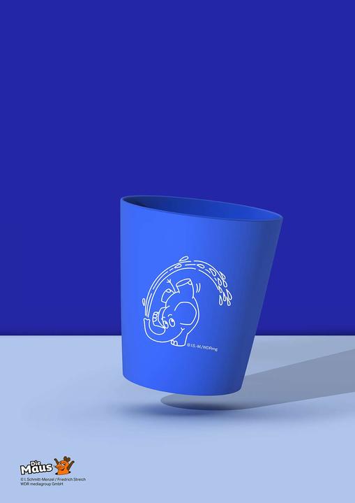 Actual product image Hydrophil Kinder-Zahnputzbecher Elefant