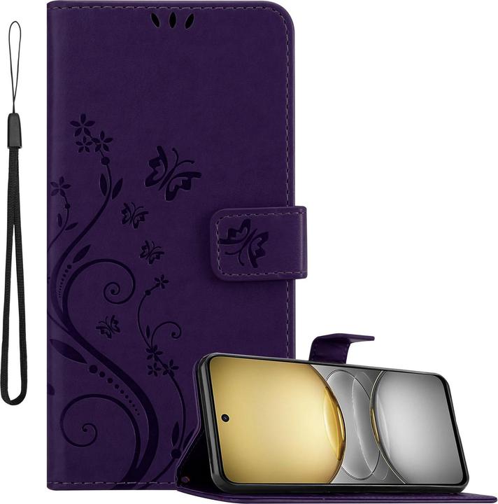 Floral violet foncé