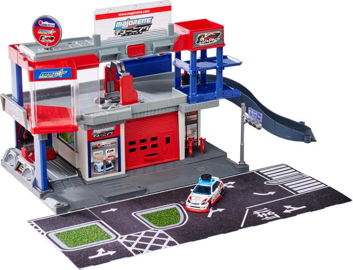 Actual product image Majorette JDM Legends Tuning Garage + 1 Vehicle