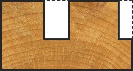 Actual product image wolfcraft 1 slot cutter WS ø8mm