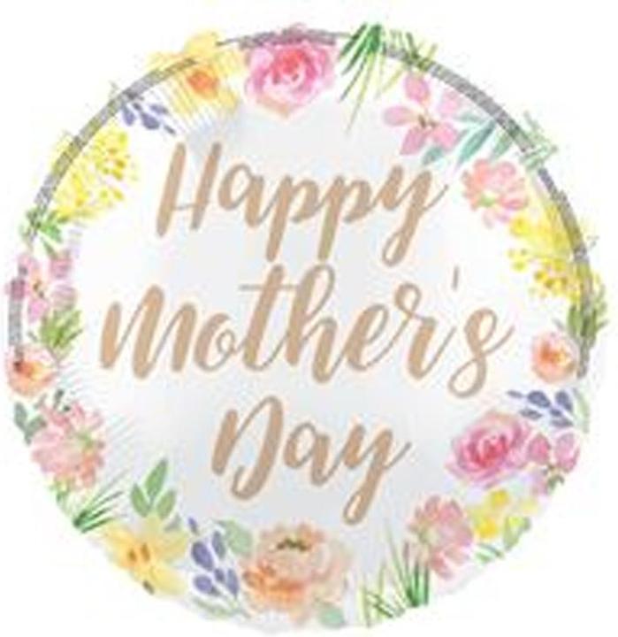 Produktbild Unique Party Rund Folienballon Muttertag Folie