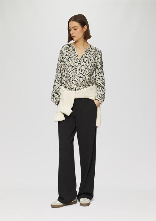 Actual product image S.Oliver Bluse Bluse aus Viskosemix mit Raffung (38)