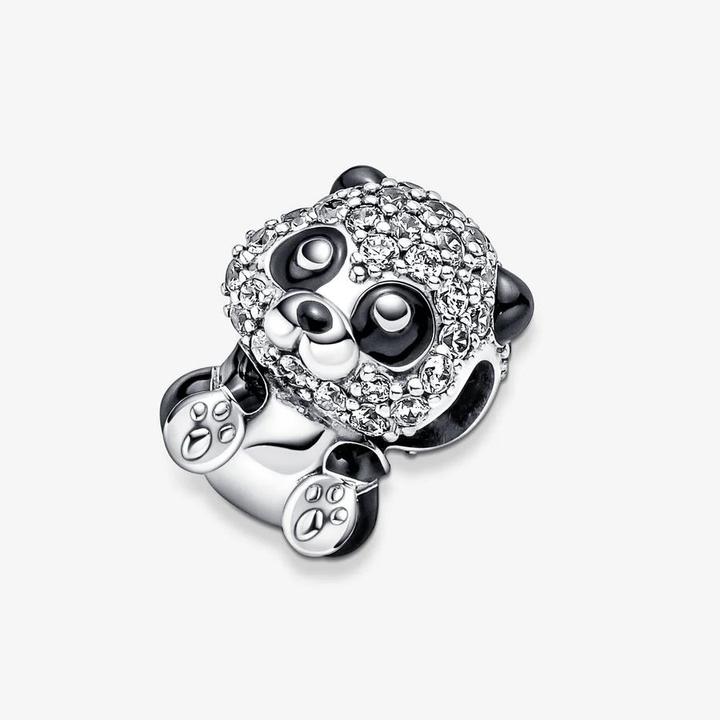 Image du produit Pandora Sparkling Cute Panda (Émail, Argent 925)