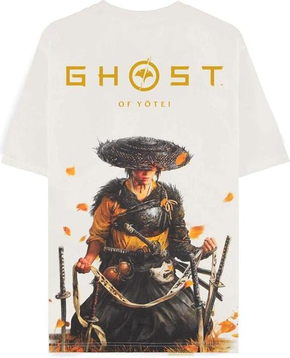 Productafbeelding Difuzed Ghost of Yotei - Men's Short Sleeved T-shirt (Loose Fit) - L (L)