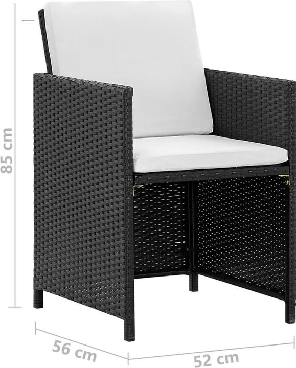 Produktbild vidaXL Gartenmöbel-Set