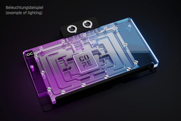 Actual product image Alphacool WAK Core Geforce RTX 5090 TUF Gaming