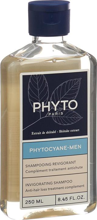 Produktbild Phyto Phytocyane Men Shampoo Fl 250 ml (250 ml, Flüssiges Shampoo)