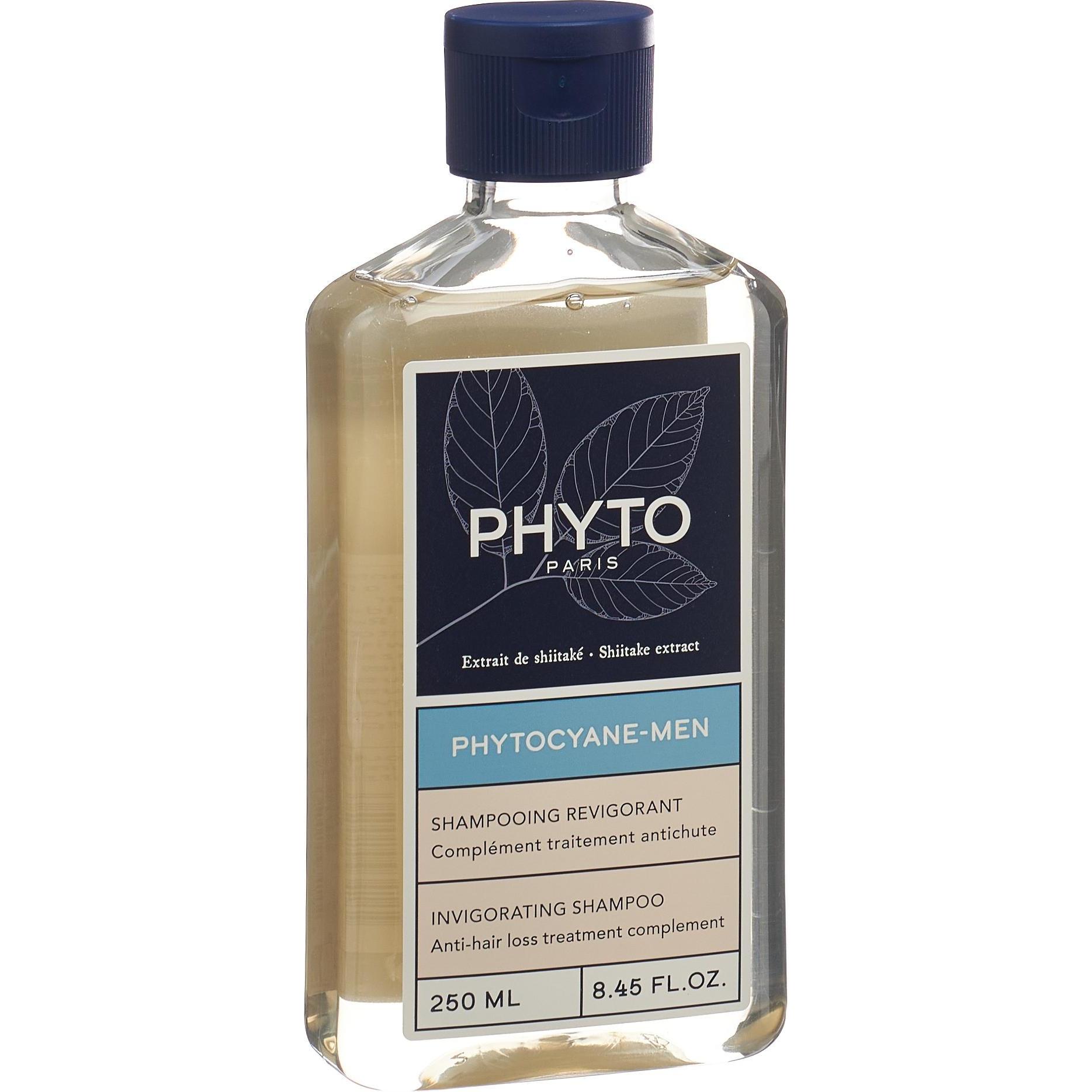 Phyto, Shampoo, Phytocyane Men Shampoo Fl 250 ml (250 ml, Flüssiges Shampoo)