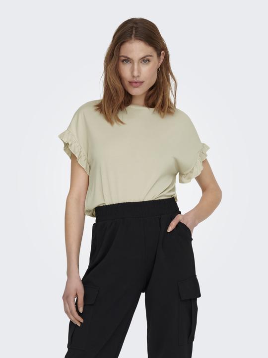 Actual product image Only Ruched top with short sleeves (S)