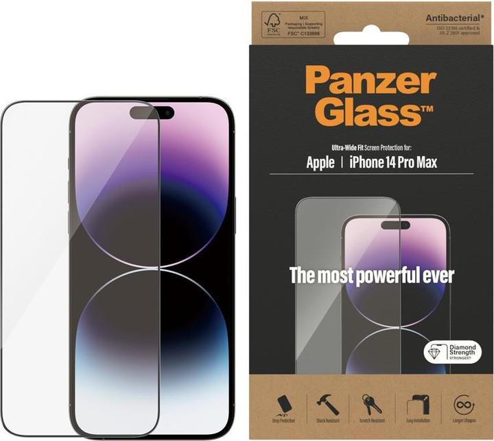 Image du produit PanzerGlass Ajustement ultra-large (1 pièce(s), Apple iPhone 16 Pro Max)