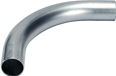 Immagine prodotto Plica Gomito a innesto ALU M50 (Tubo cavi, 9 cm)