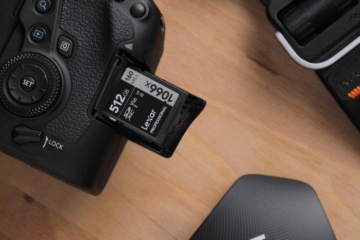 Produktbild Lexar PRO 1066X SDXC U3 (V30) UHS-II R160/W120 512GB (512 GB, SDXC, U3, UHS-I)