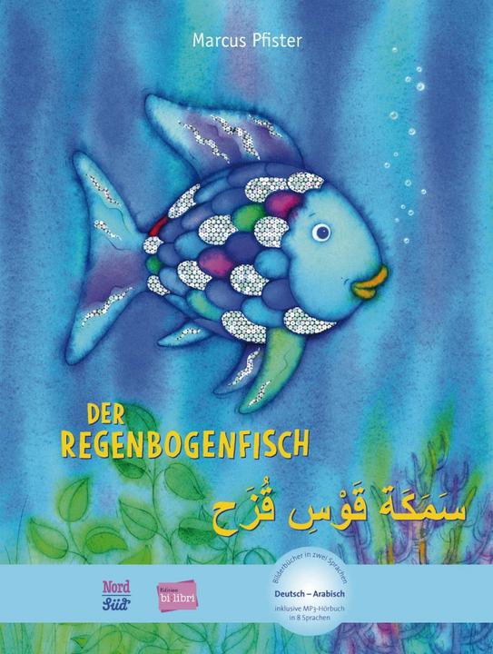 Immagine prodotto Der Regenbogenfisch. Kinderbuch Deutsch-Arabisch (Tedesco, Marcus Pfister, 2017)