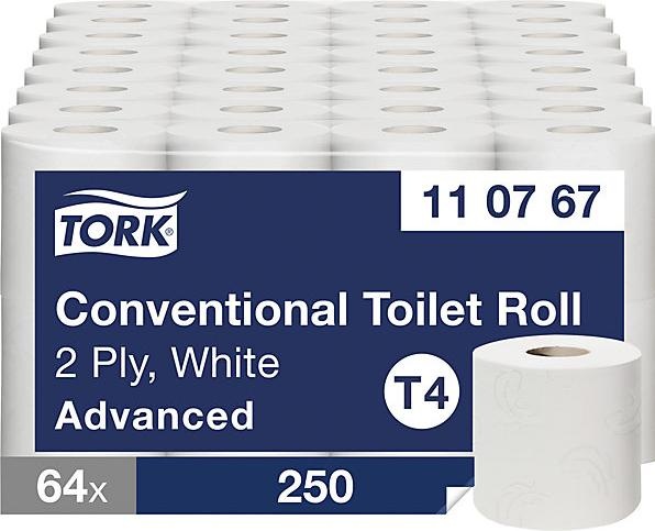 Actual product image kaiserkraft Toilet paper, standard household roll (64 x)