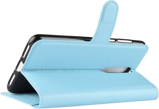 Actual product image MU Classic Litchi Leather Bookcover Series (Nokia 3.1 Plus)