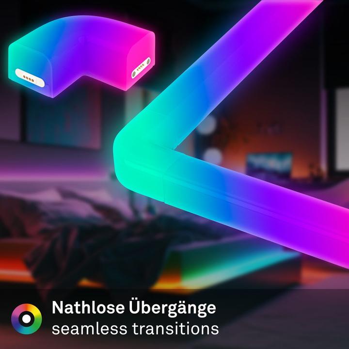 Produktbild Briloner WiFi TUYA + Bluetooth RGB IC LED Wandleuchte, weiss, LED/24W (130 lm)