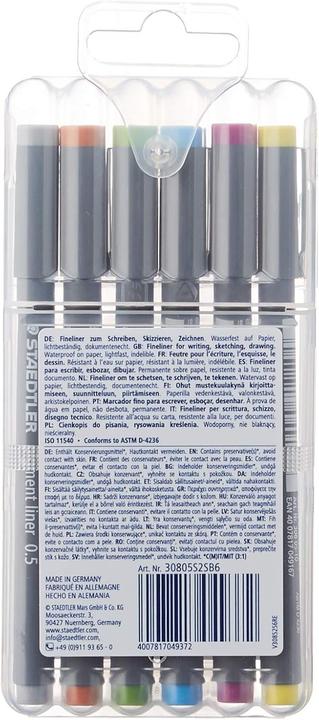 Actual product image Staedtler Pigment fineliner display * (120x)