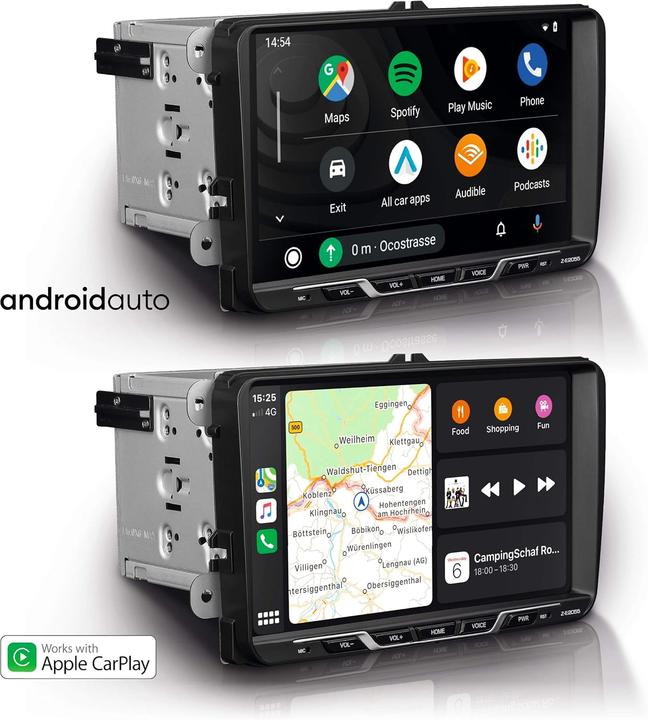Actual product image Zenec Car radio for VW, Seat, Skoda (Android car, Apple Carplay)
