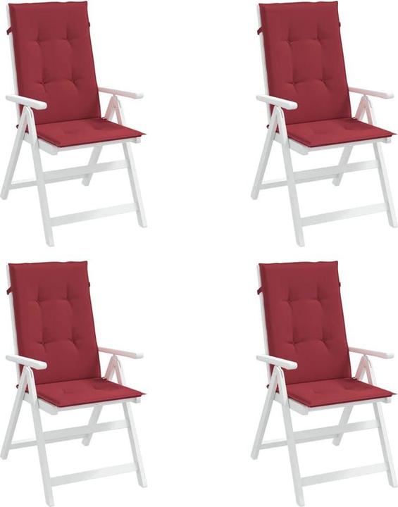 Produktbild vidaXL Gartenstuhlauflage für Hochlehner (120 x 50 cm)