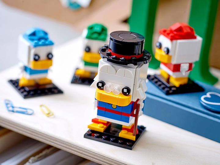 Produktbild LEGO BrickHeadz End-Of-Live Set Dagobert Duck, Tick, Trick und Track - 40477 NEU! Teile 340x (40477)