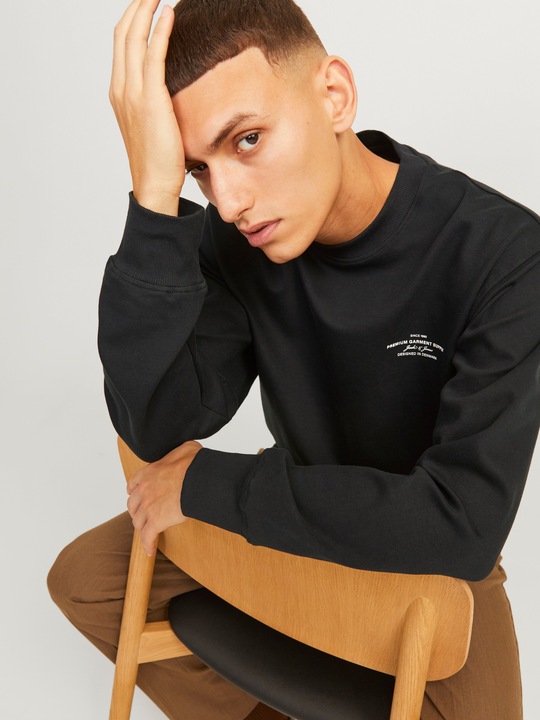Produktbild Jack & Jones Jprblachad Branding Sweat Crew Neck Ln (XL)