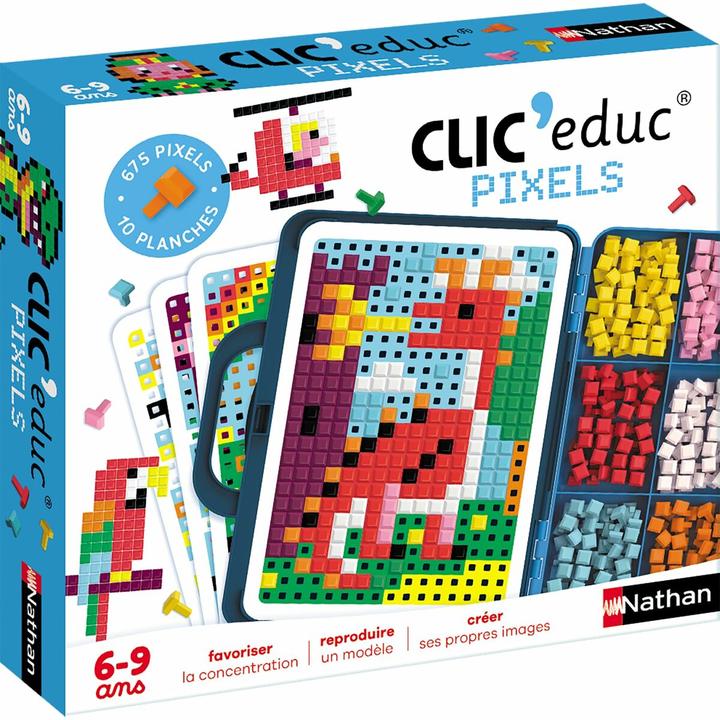 Nathan Clic'Educ Pixels (Französisch, 6 - 9 Jahre)