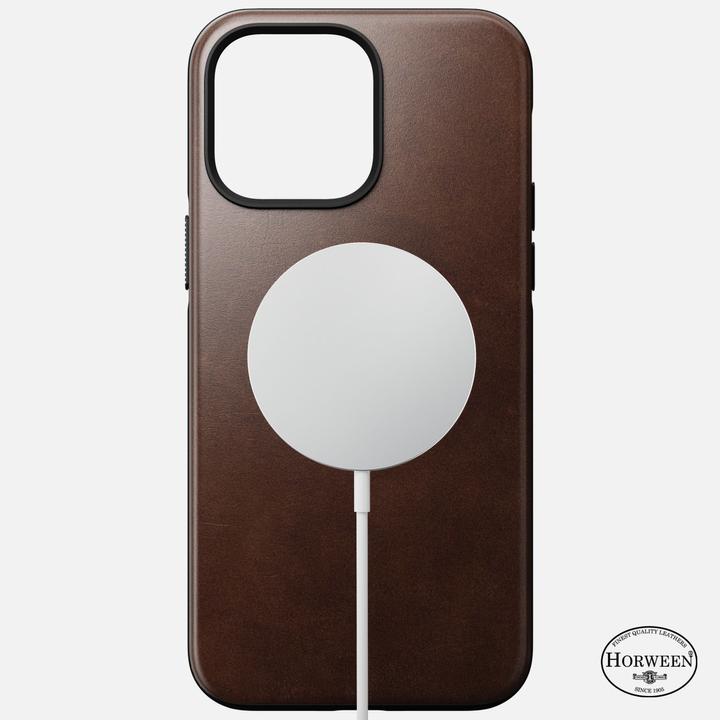 Immagine prodotto Nomad Cover posteriore moderna in pelle Horween per iPhone 14 Pro Max Marrone (Apple iPhone 14 Pro Max)