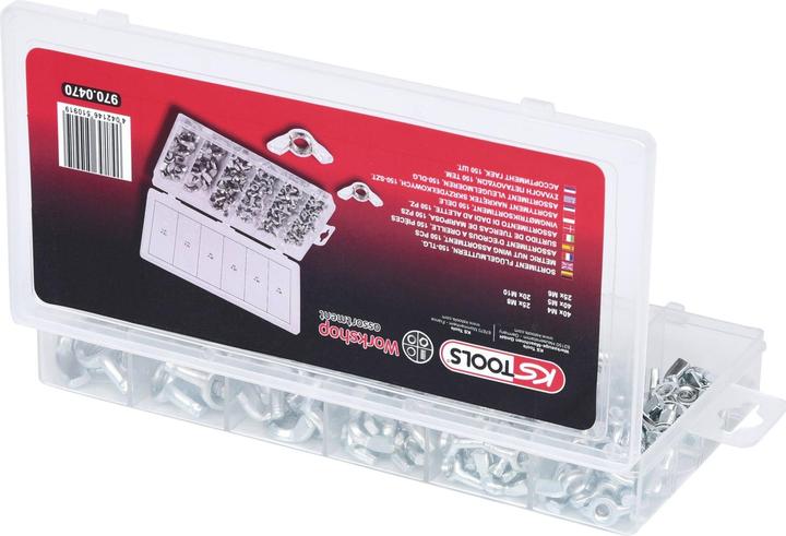 Produktbild KS Tools Sortiment Flügelmuttern
